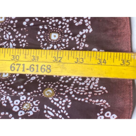 2x Ethnic 1980's Maxi Floral Green Tiered Ruffle Skirt Boho Hippie Retro Gypsy - Picture 12 of 12